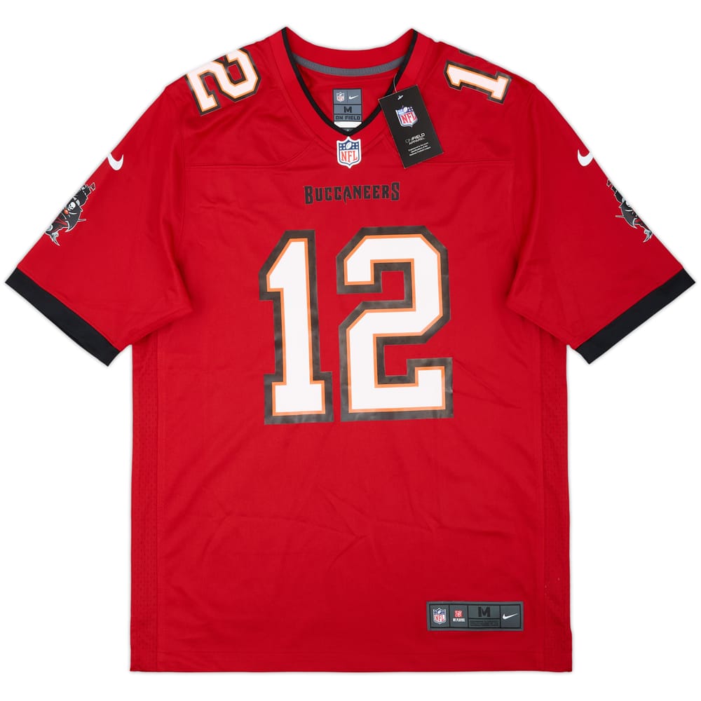 2020-22 Tampa Bay Buccaneers Brady #12 Nike Game Home Jersey (M)