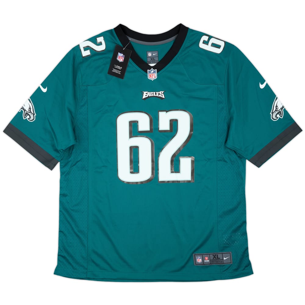 2012-23 Philadelphia Eagles Kelce #62 Nike Game Home Jersey (XL)