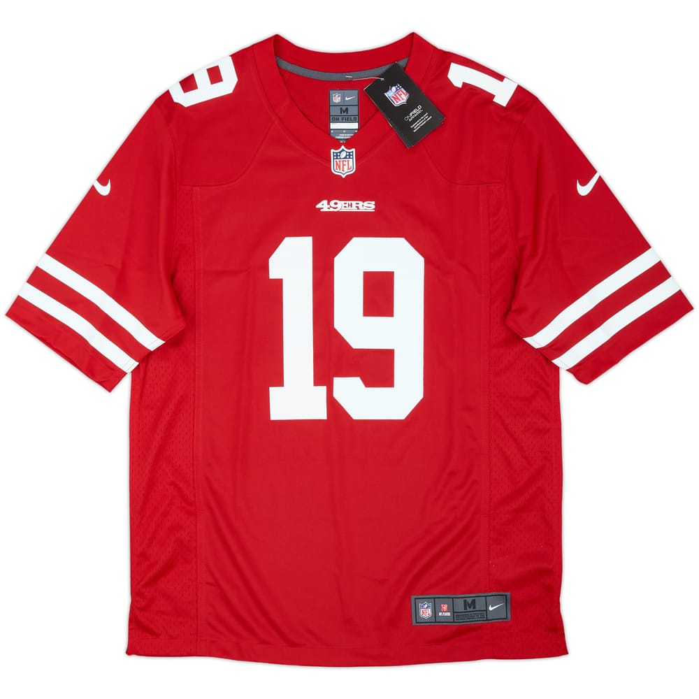 2019-21 San Francisco 49ers Samuel #19 Nike Game Home Jersey (M)