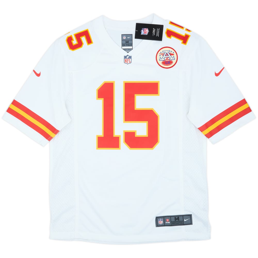 2017-25 Kansas City Chiefs Mahomes #15 Nike Game Away Jersey (M)