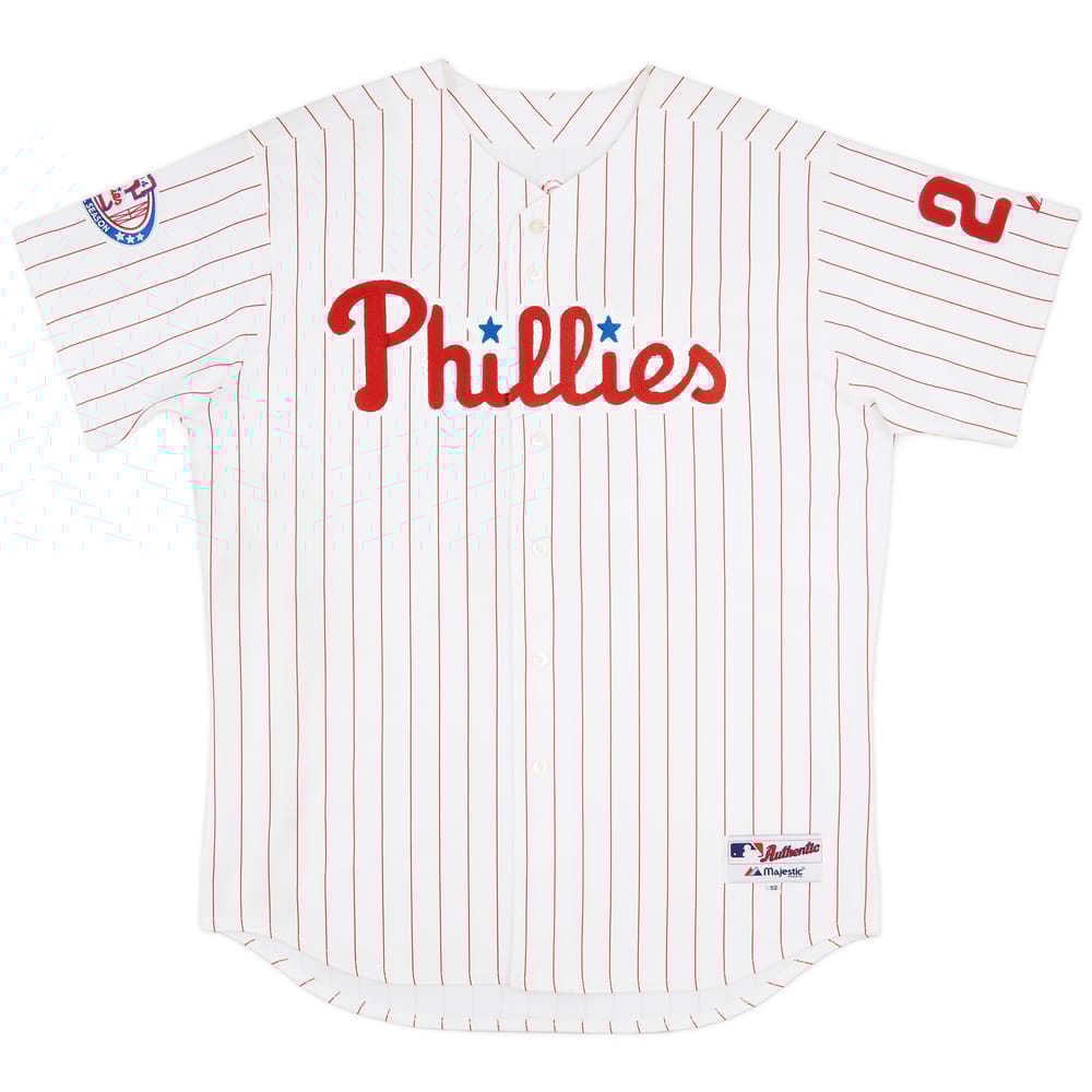 2004 Philadelphia Phillies Thome #25 Authentic Majestic Home Jersey (Excellent) XXL