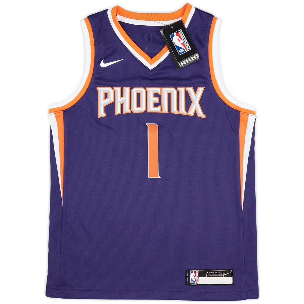 2017-23 Phoenix Suns Booker #1 Nike Swingman Away Jersey (M.Kids)