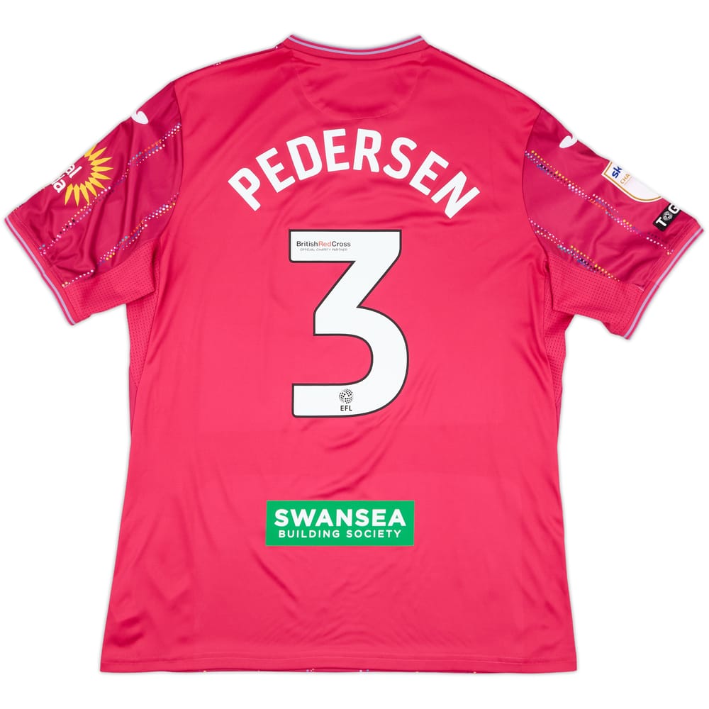 2023-24 Swansea Match Issue Third Shirt Pedersen #3