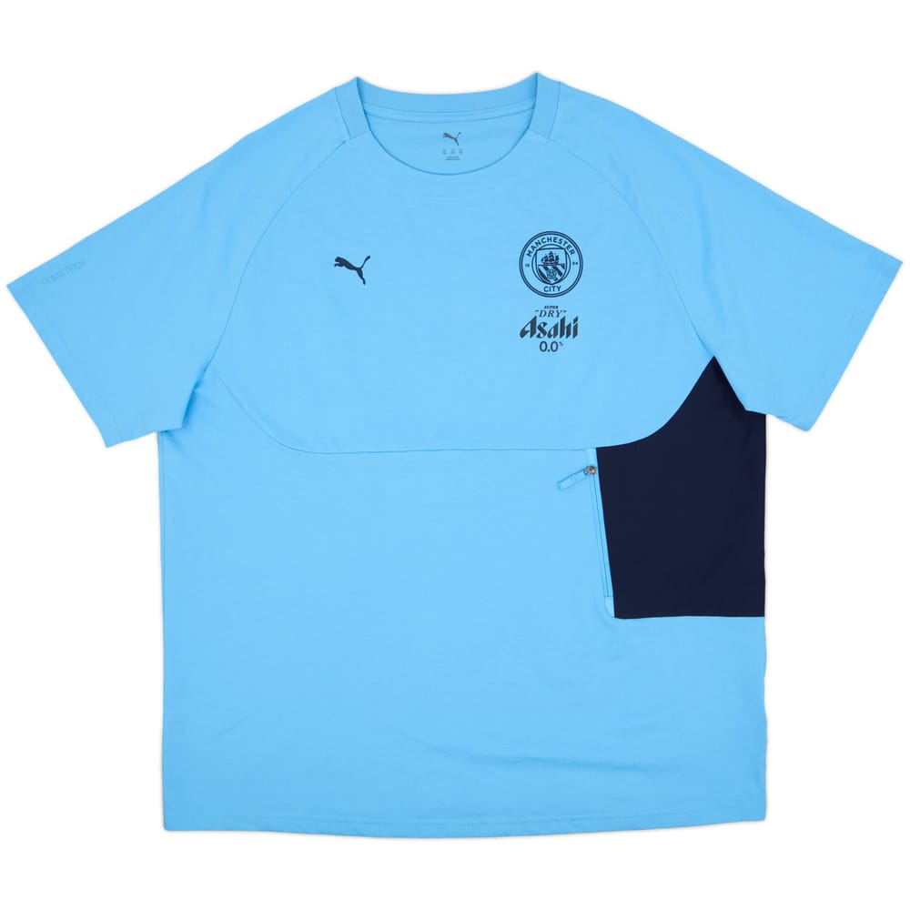 2024-25 Manchester City Puma Cotton Tee - 9/10 - (XXL)