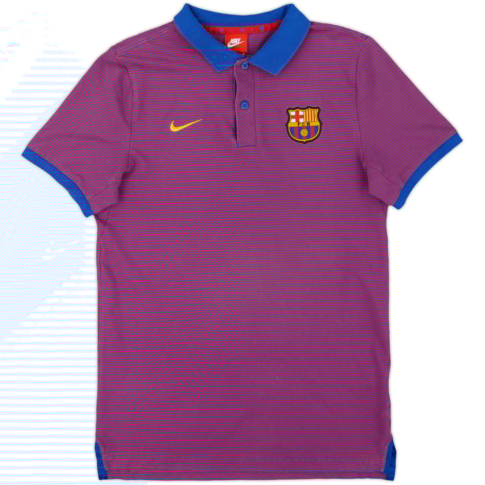 2016-17 Barcelona Nike Polo Shirt - 10/10 - (M)