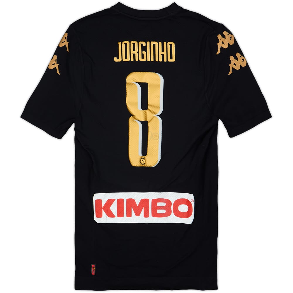 2016-17 Napoli Authentic Third Shirt Jorginho #8 - 6/10 - (L/XL)