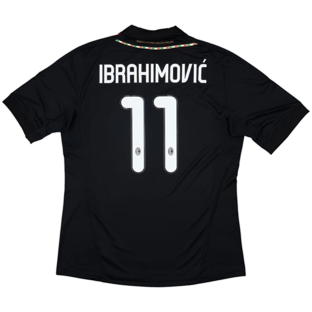 2011-12 AC Milan Third Shirt Ibrahimovic #11 (XL)
