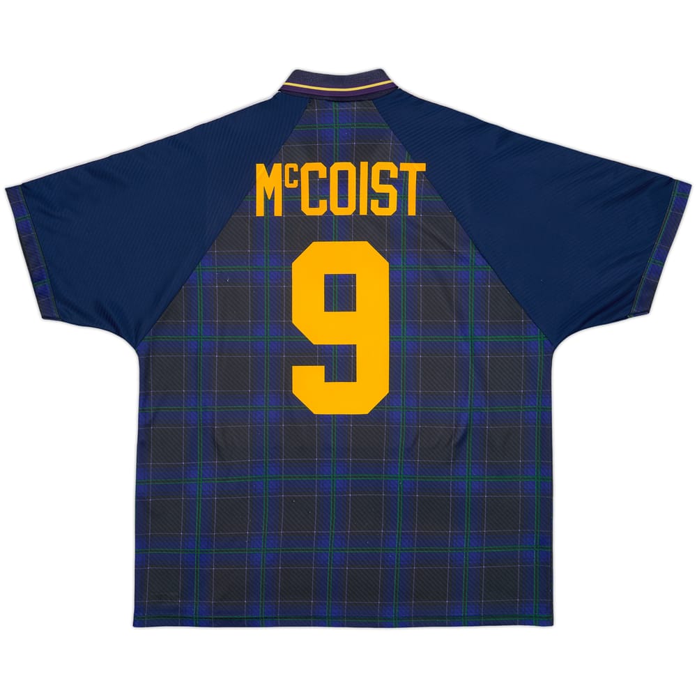 1994-96 Scotland Home Shirt McCoist #9 - 8/10 - (XXL)
