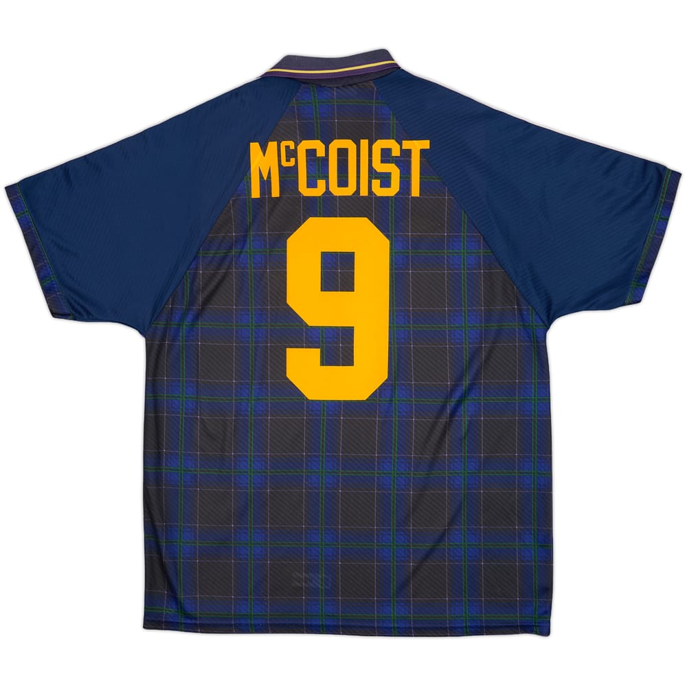 1994-96 Scotland Home Shirt McCoist #9 - 7/10 - (XL)