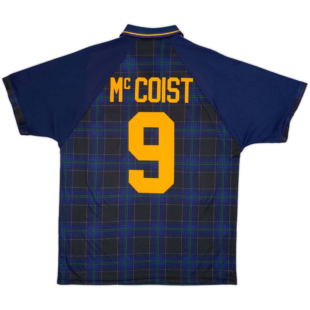 1994-96 Scotland Home Shirt McCoist #9 - 9/10 - (XL)
