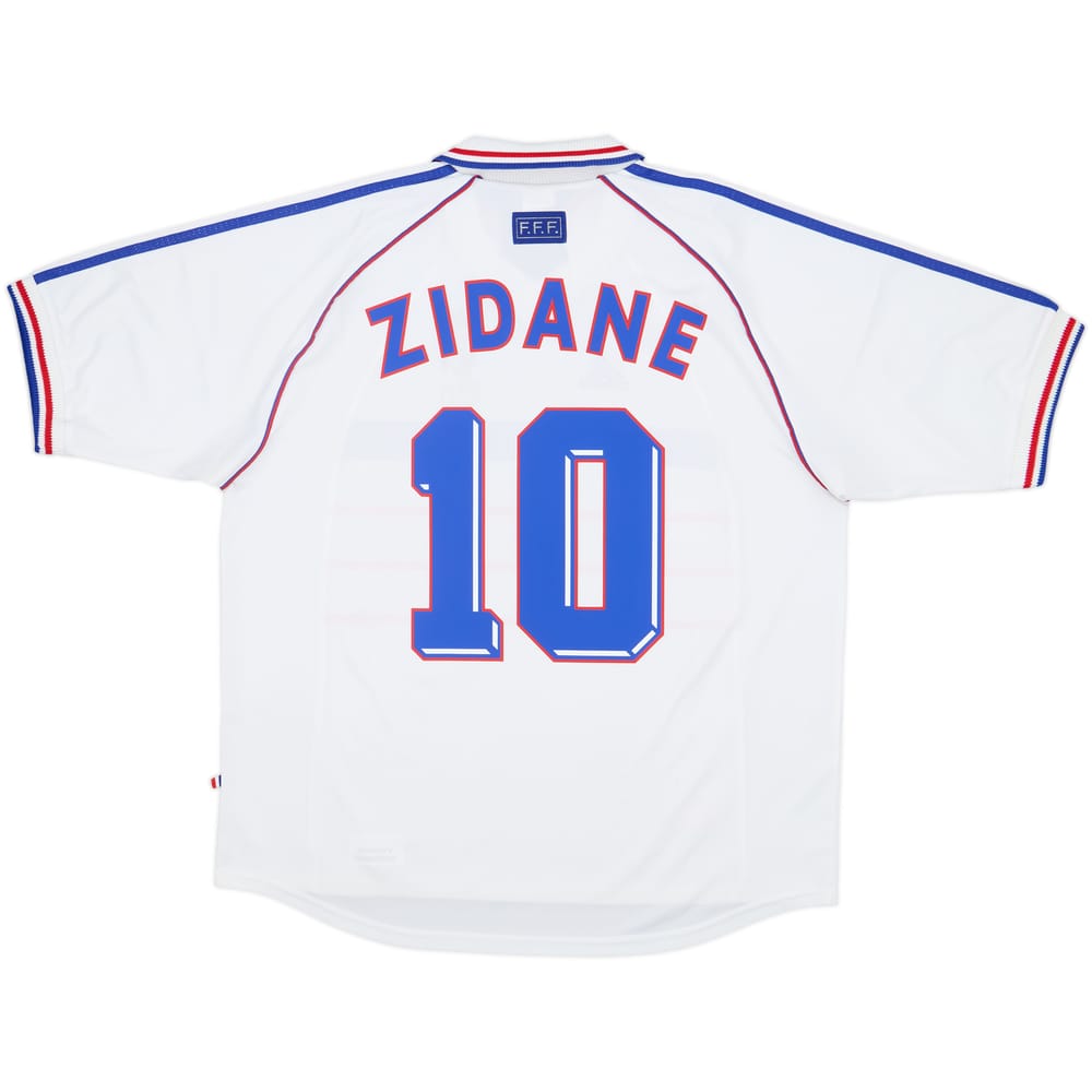 1998 France Away Shirt Zidane #10 - 7/10 - (XL)
