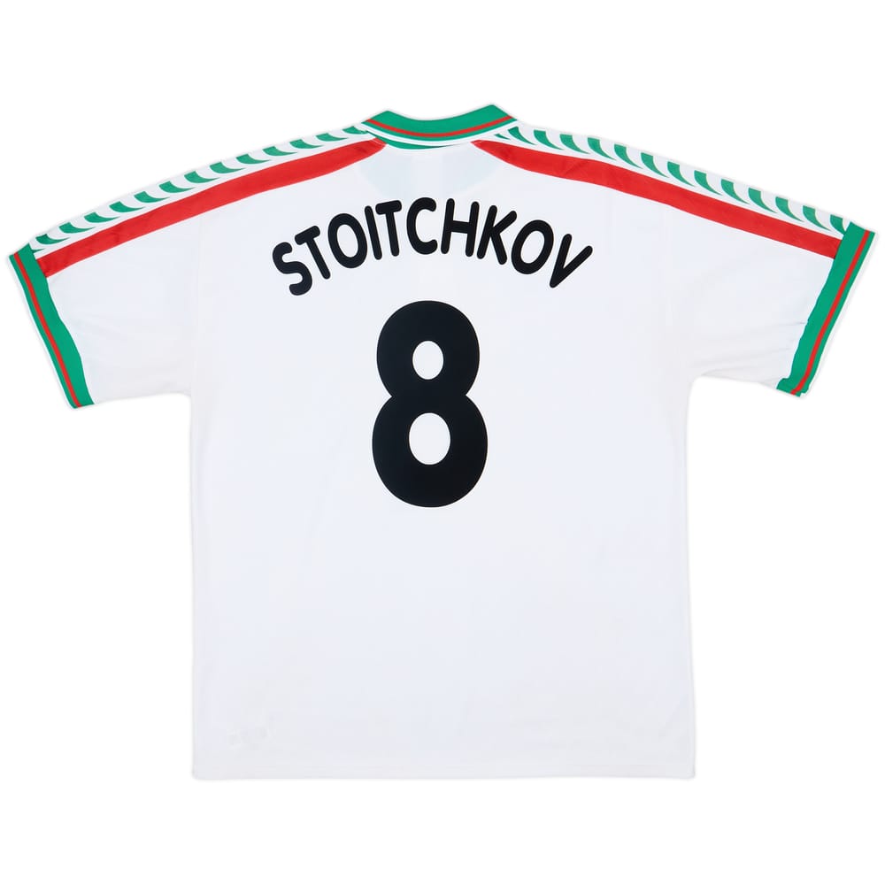 1996-98 Bulgaria Home Shirt Stoitchkov #8 - 8/10 - (L)