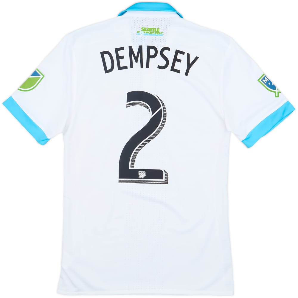 2017-18 Seattle Sounders Authentic Away Shirt Dempsey #2 - 8/10 - (S)