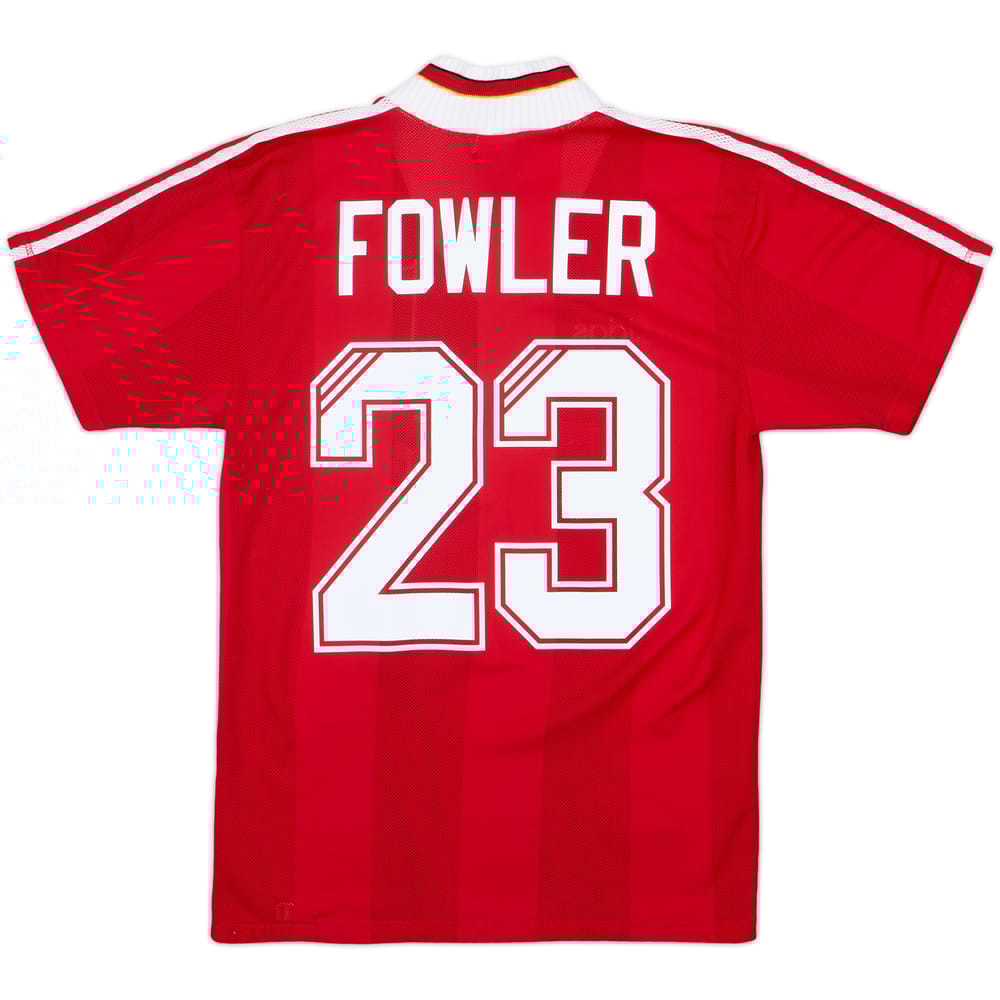 1995-96 Liverpool Home Shirt Fowler #23 - 6/10 - (S)