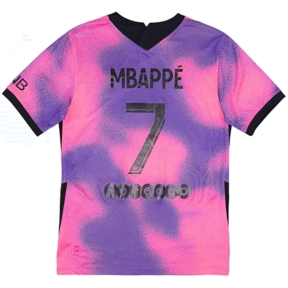 2020-21 Paris Saint-Germain Fourth Shirt Mbappe #7 - 9/10 - (S)