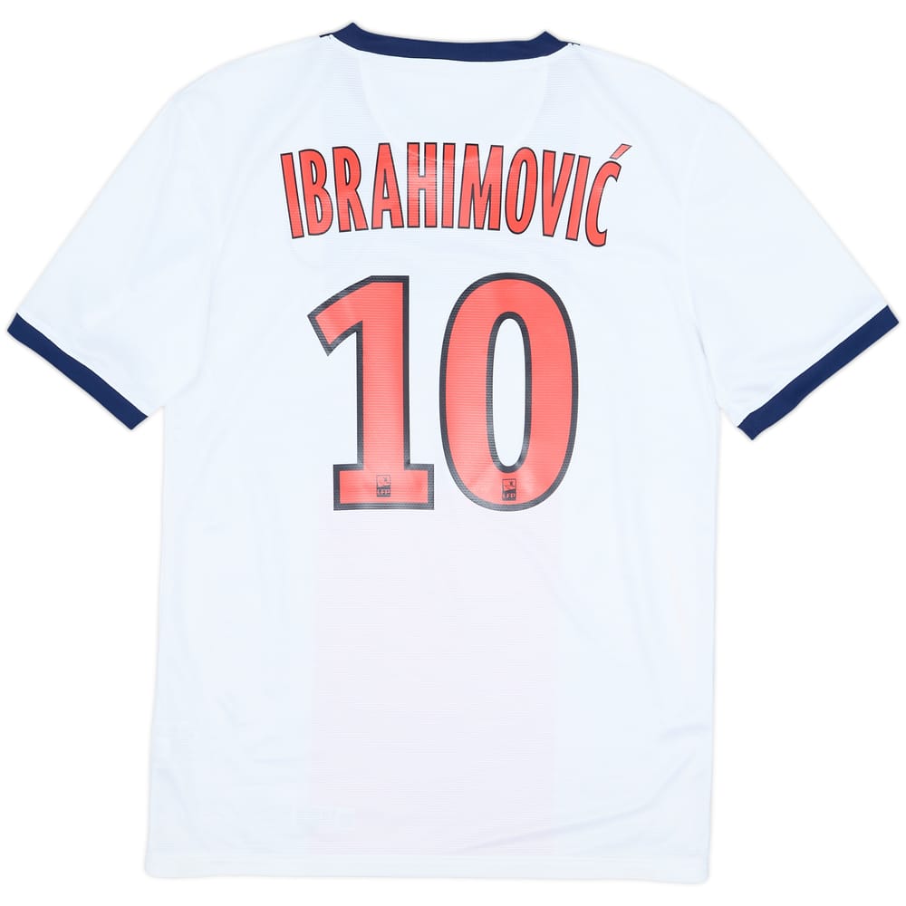 2013-14 Paris Saint-Germain Away Shirt Ibrahimovic #10 - 9/10 - (S)