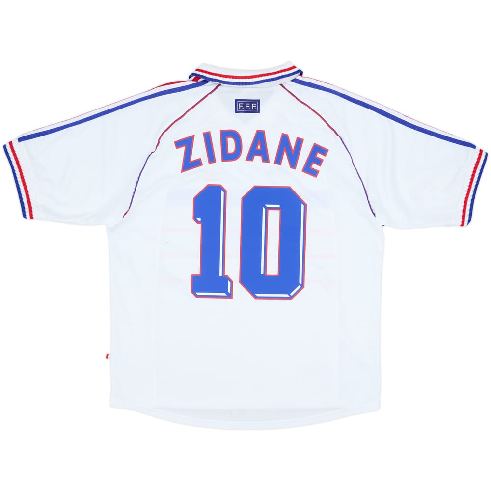 1998 France Away Shirt Zidane #10 - 8/10 - (XL)