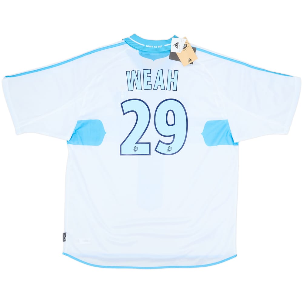 2000-01 Olympique Marseille Home Shirt Weah #29 (XL)
