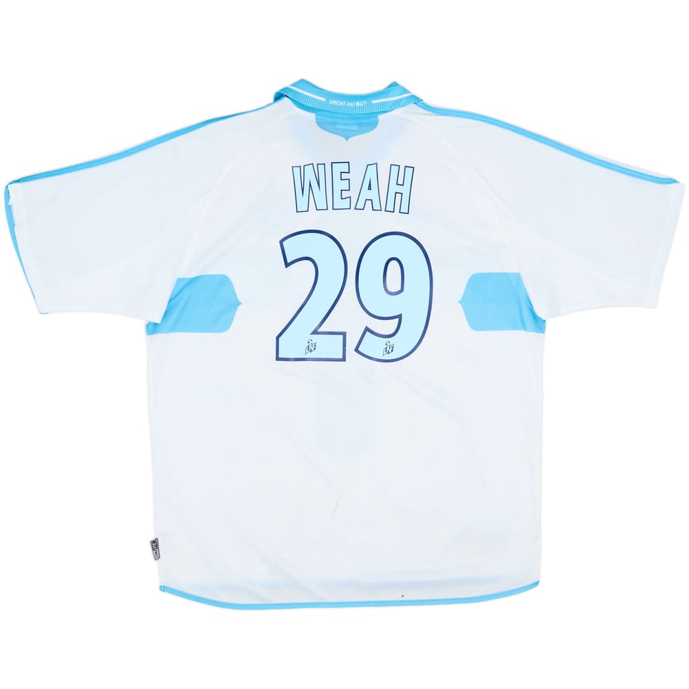 2000-01 Olympique Marseille Home Shirt Weah #29 - 5/10 - (XL)