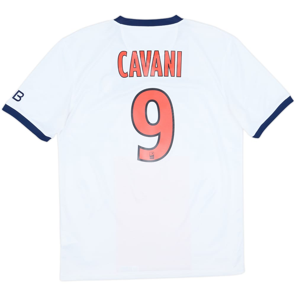 2013-14 Paris Saint-Germain Away Shirt Cavani #9 - 9/10 - (M)