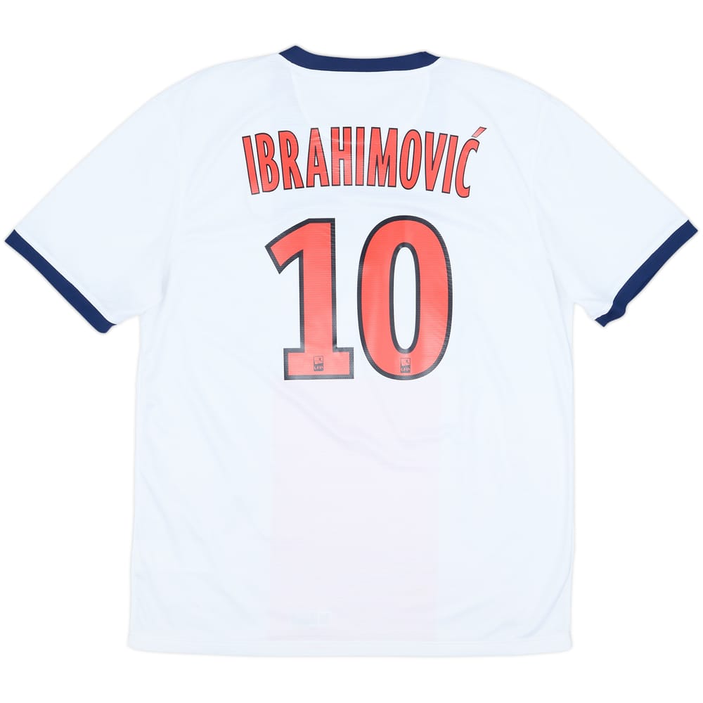 2013-14 Paris Saint-Germain Away Shirt Ibrahimovic #10 - 9/10 - (L)