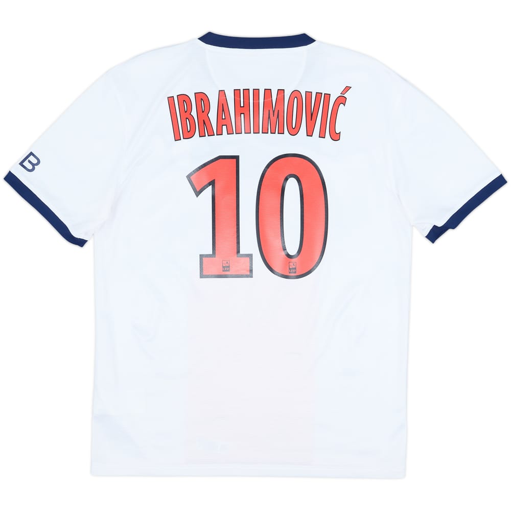 2013-14 Paris Saint-Germain Away Shirt Ibrahimovic #10 - 9/10 - (M)