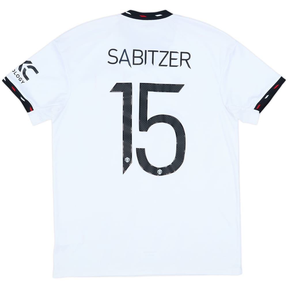 2022-23 Manchester United Away Shirt Sabitzer #15 - 7/10 - (L)