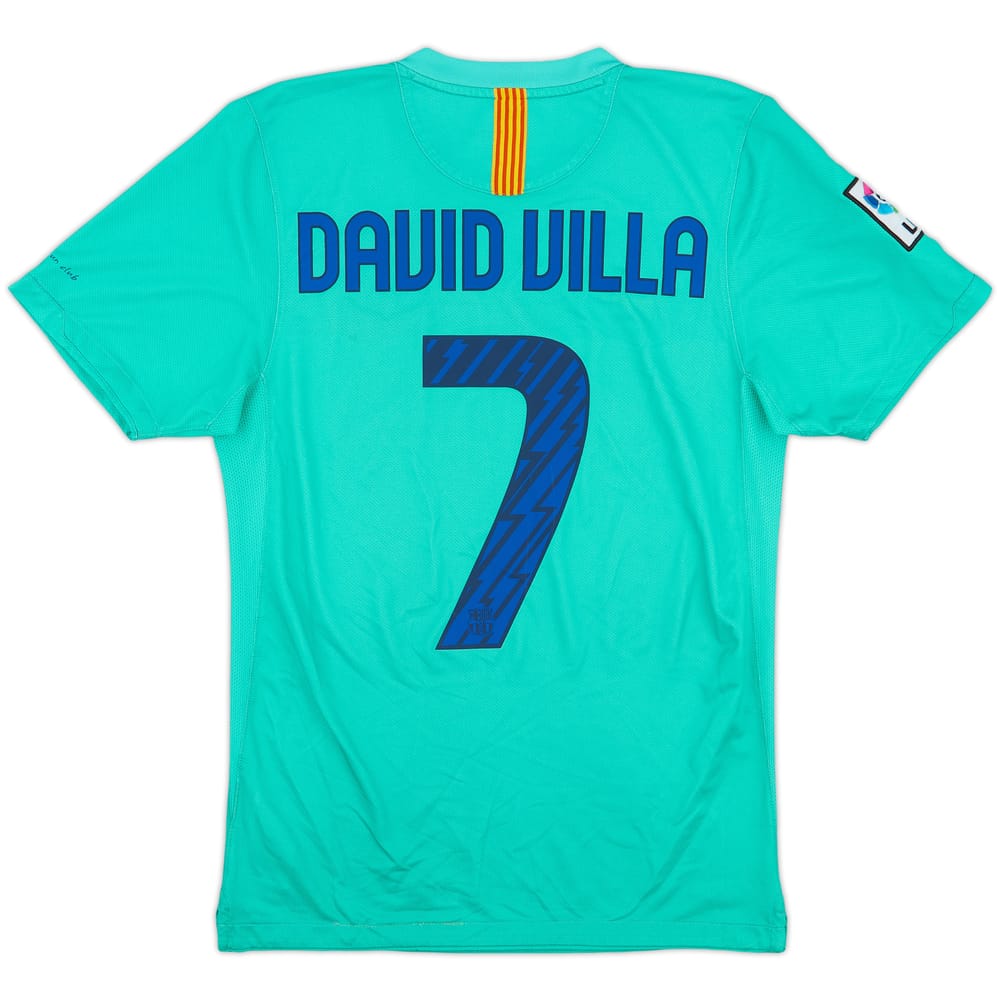 2010-11 Barcelona Away Shirt David Villa #7 - 7/10 - (S)