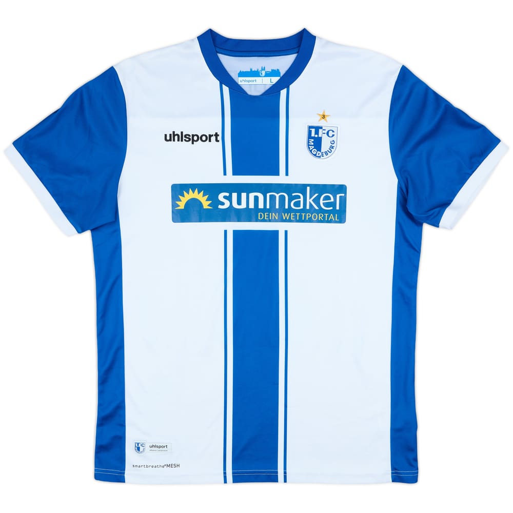 2020-21 FC Magdeburg Home Shirt - 7/10 - (L)