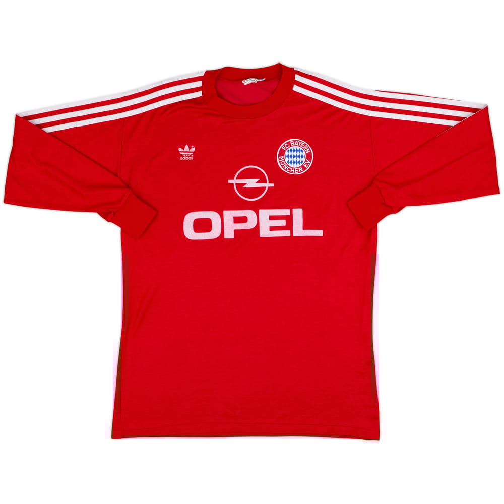 1989-91 Bayern Munich Home L/S Shirt - 8/10 - (L)