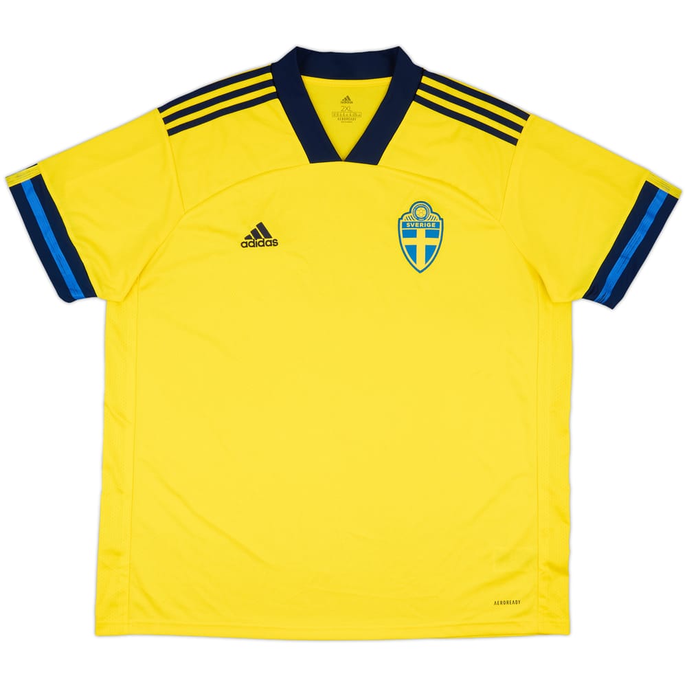 2020-21 Sweden Home Shirt - 10/10 - (XXL)