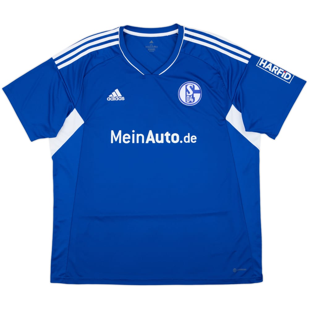 2022-23 Schalke Home Shirt - 9/10 - (XXL)