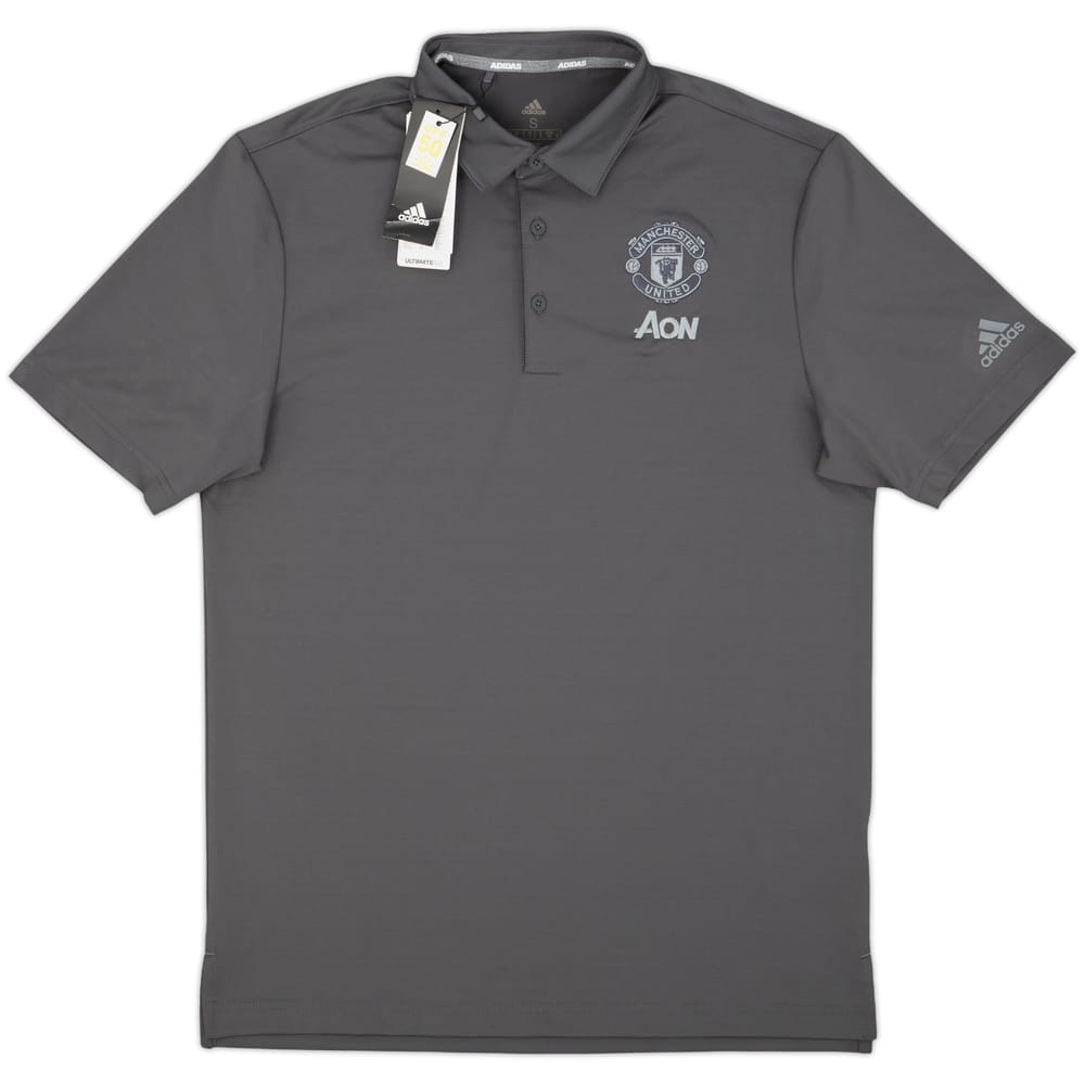 2019-20 Manchester United adidas Polo Shirt (S)