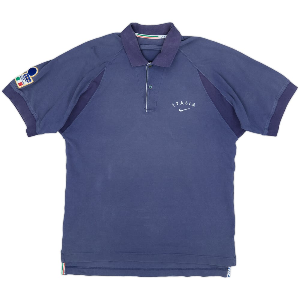 1996-97 Italy Nike Polo Shirt - 8/10 - (L)