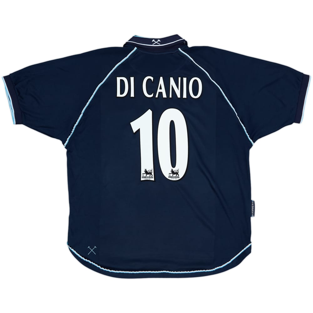 1999-01 West Ham Third Shirt Di Canio #10 - 8/10 - (XXL)