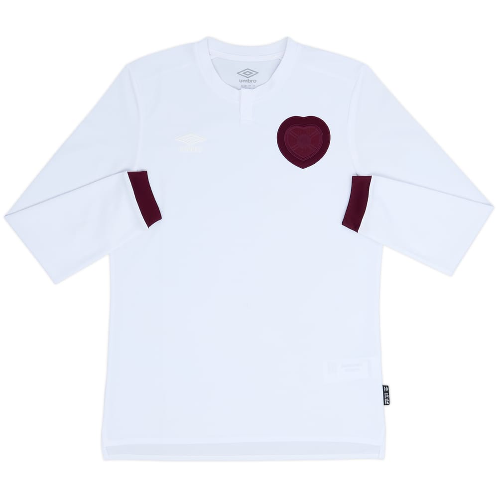 2023-24 Hearts Third L/S Shirt - 10/10 - (M)