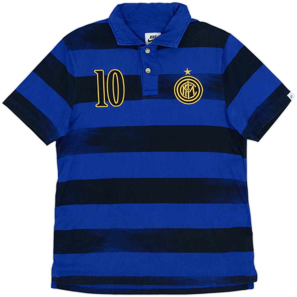 2013-14 Inter Milan Nike Polo Shirt - 8/10 - (M)