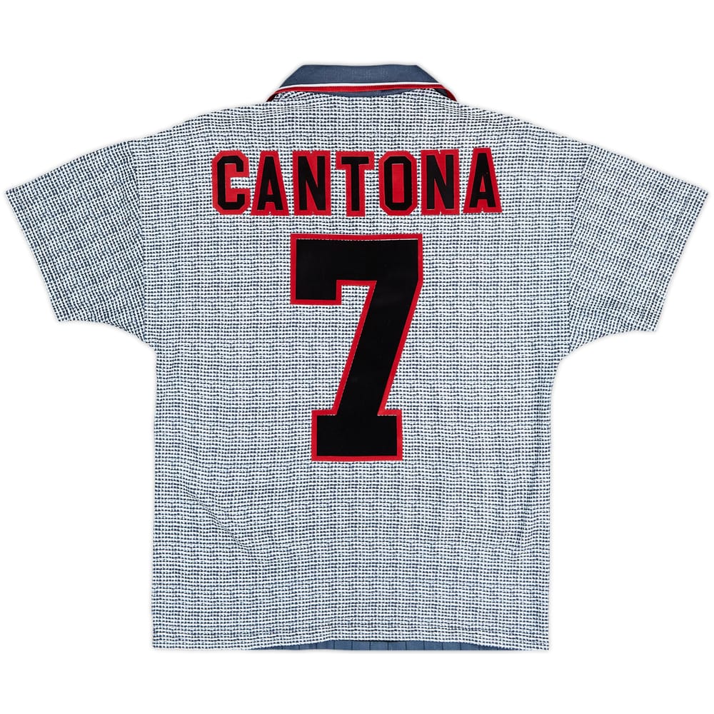 1995-96 Manchester United Away Shirt Cantona #7 - 7/10 - (Y)
