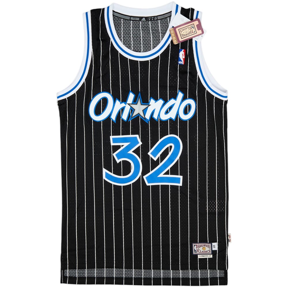 1992-93 Orlando Magic O'Neal #32 adidas Hardwood Classics Swingman Away Jersey (S)