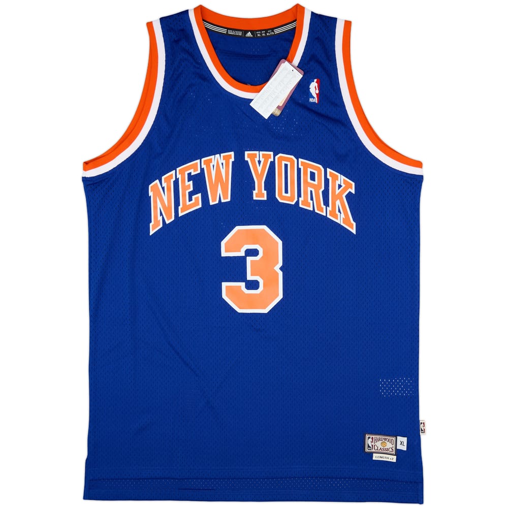 1990-91 New York Knicks Starks #3 adidas Hardwood Classics Swingman Away Jersey (XL)