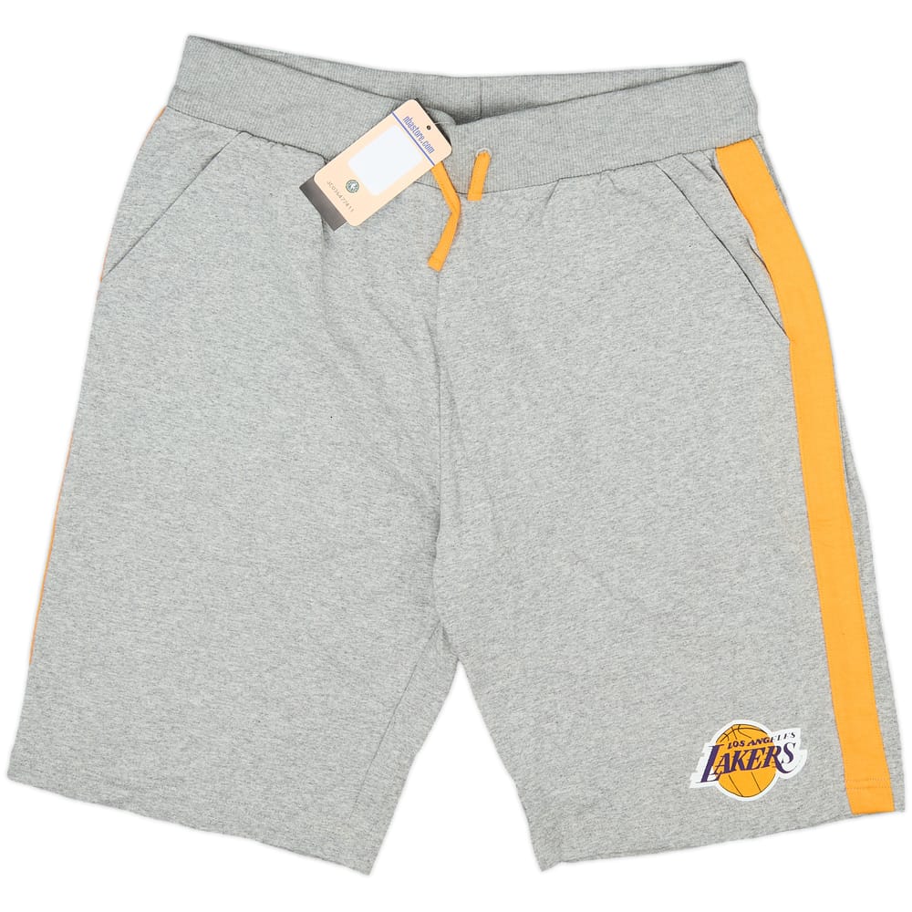 2013-14 LA Lakers adidas Travel Shorts (XXL)
