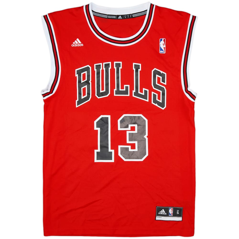 2010-14 Chicago Bulls Noah #13 adidas Away Jersey - 9/10 - (S)