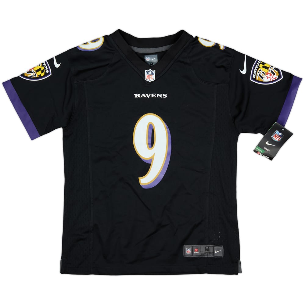 2012-24 Baltimore Ravens Tucker #9 Nike Game Alternate Jersey (M.Boys)
