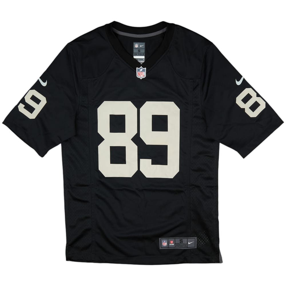 2015-18 Oakland Raiders Cooper #89 Nike Game Home Jersey - 9/10 - (S)