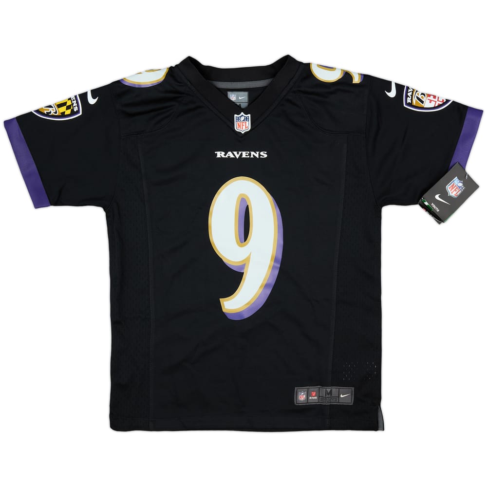 2012-24 Baltimore Ravens Tucker #9 Nike Game Alternate Jersey (M.Boys)