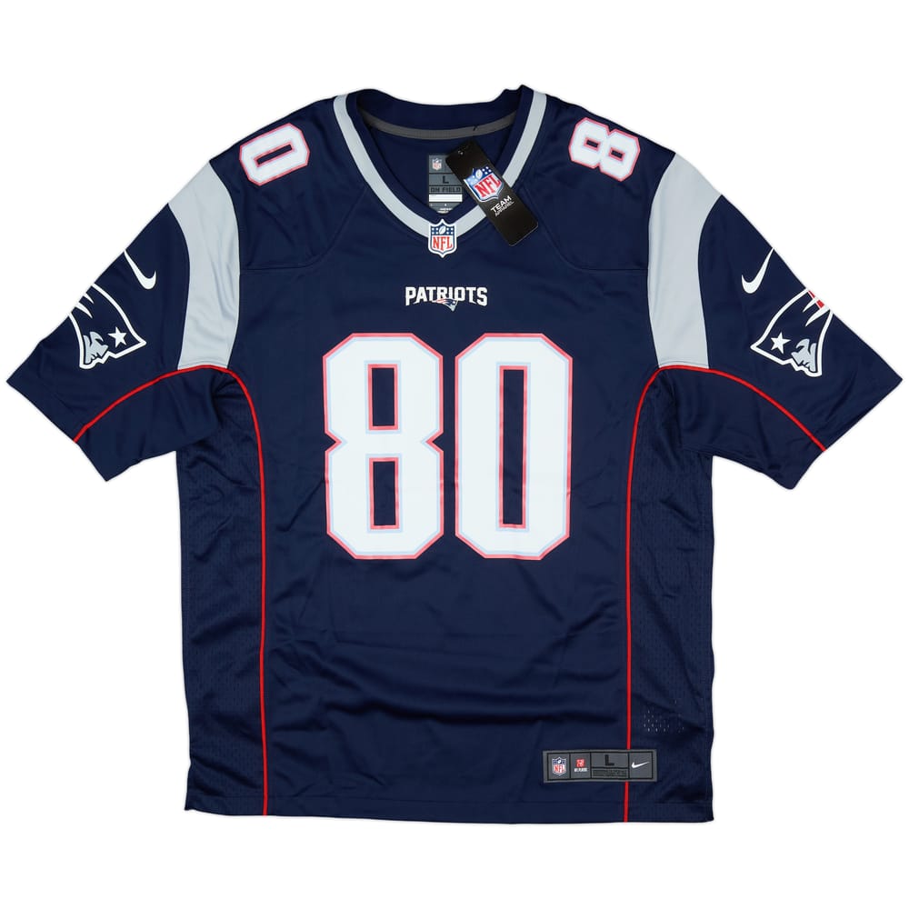 2013-17 New England Patriots Amendola #80 Nike Game Home Jersey (L)
