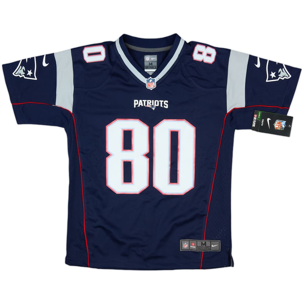 2013-17 New England Patriots Amendola #80 Nike Game Home Jersey (M.Boys)
