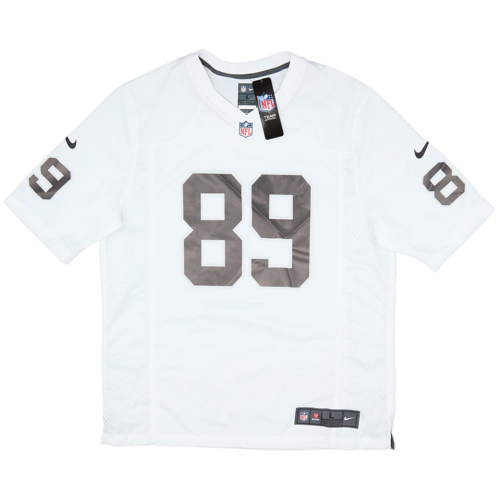 2015-18 Oakland Raiders Cooper #89 Nike Game Away Jersey (L)