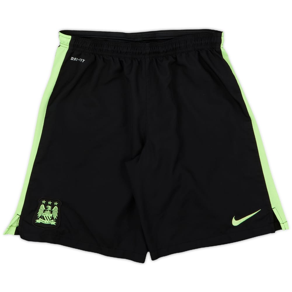 2015-16 Manchester City Nike Training Shorts - 9/10 - (L)