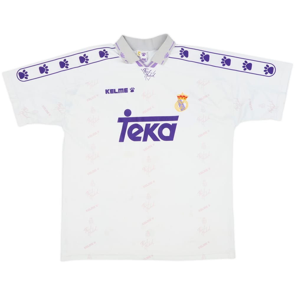 1994-96 Real Madrid Home Shirt - 7/10 - (L)